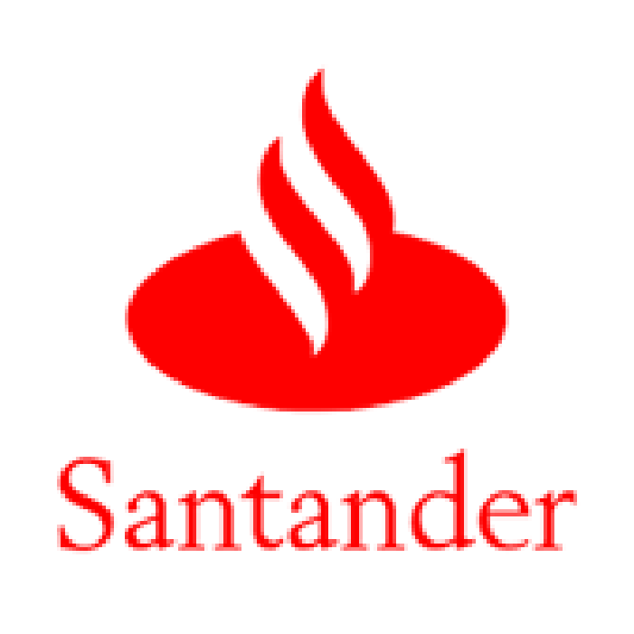 Logo do banco Santander